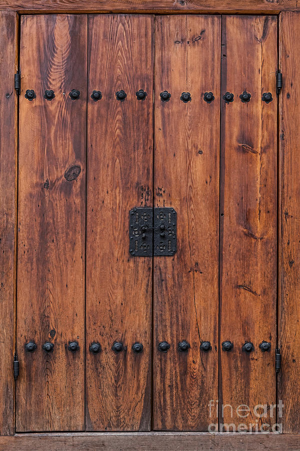 Door And Texture Of Bukchon Hanok Village Photograph