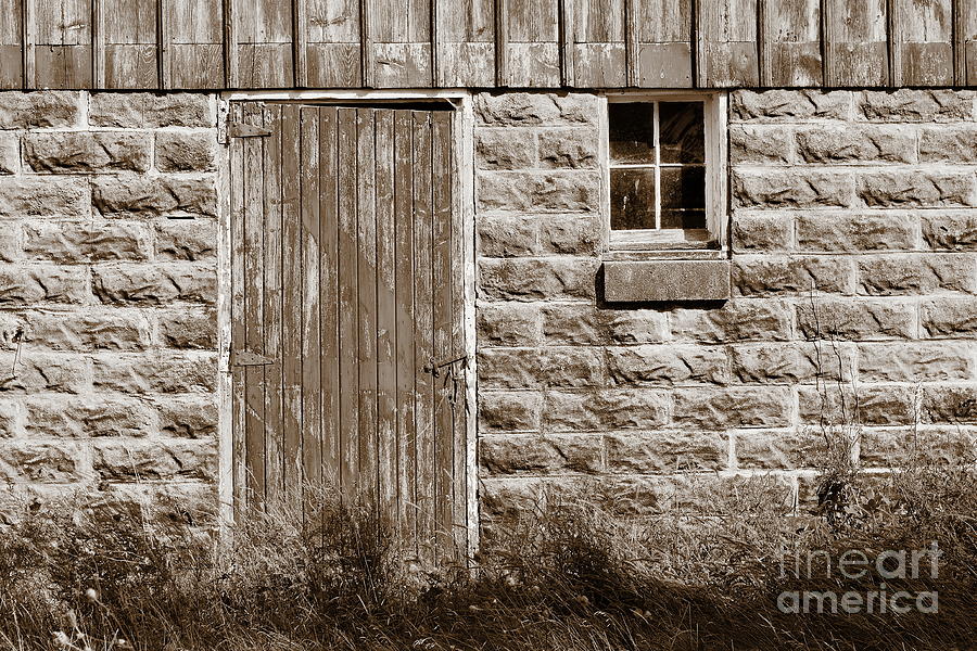 Door and Window 0858 Photograph by Ken DePue