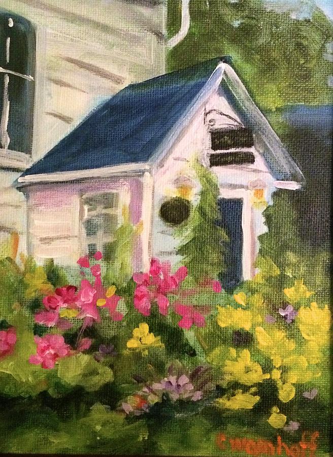 Door County Shopping Painting By Clarey Wamhoff