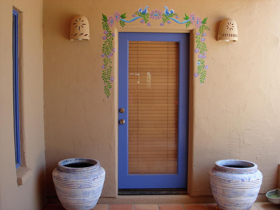 Door Frame Mural Painting by Patty Rebholz