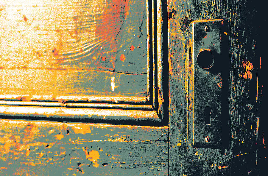 Broken Door Handle Mixed Media by Shay Culligan