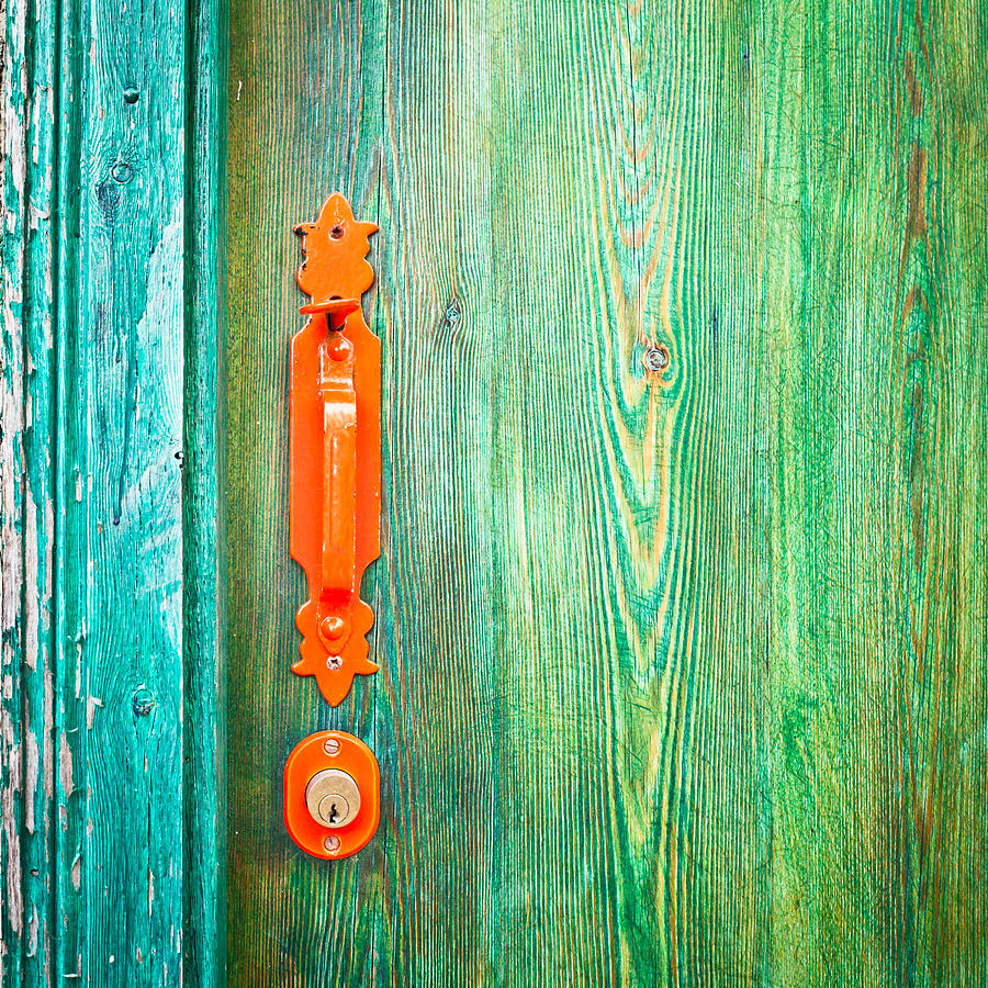Door handle Photograph by Tom Gowanlock