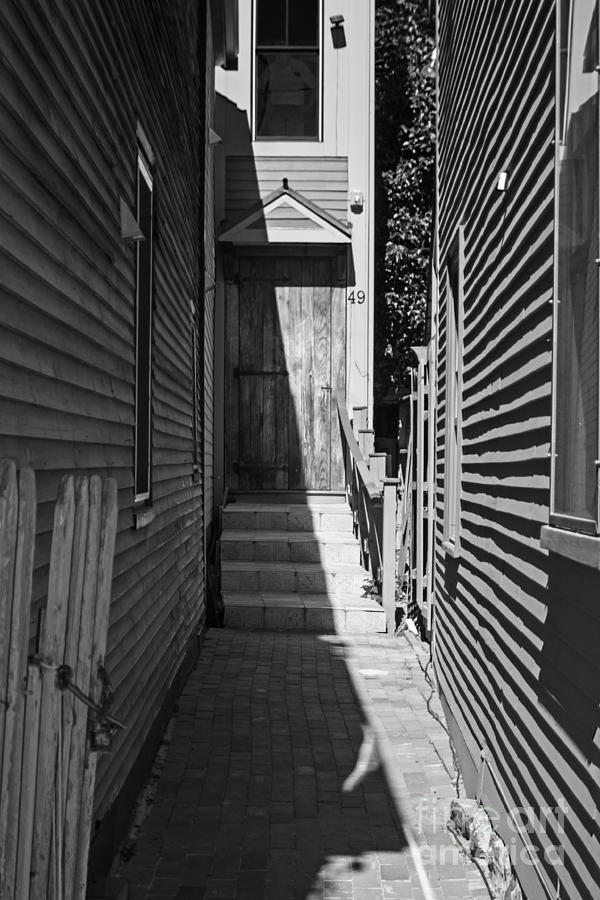 Door in an Alley Photograph by Kevin Fortier
