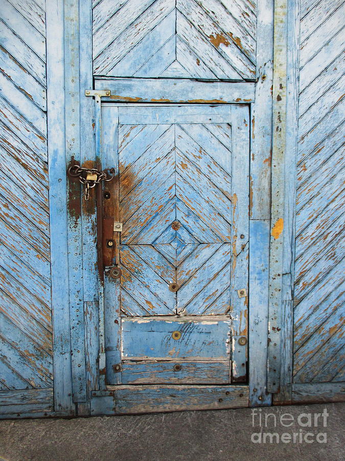 Door in Elvas Photograph by Chani Demuijlder