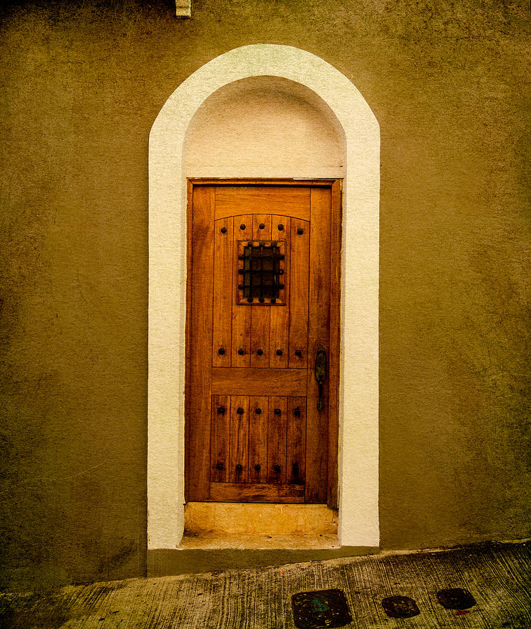 Door In Old San Juan Digital Art by Frank Bright
