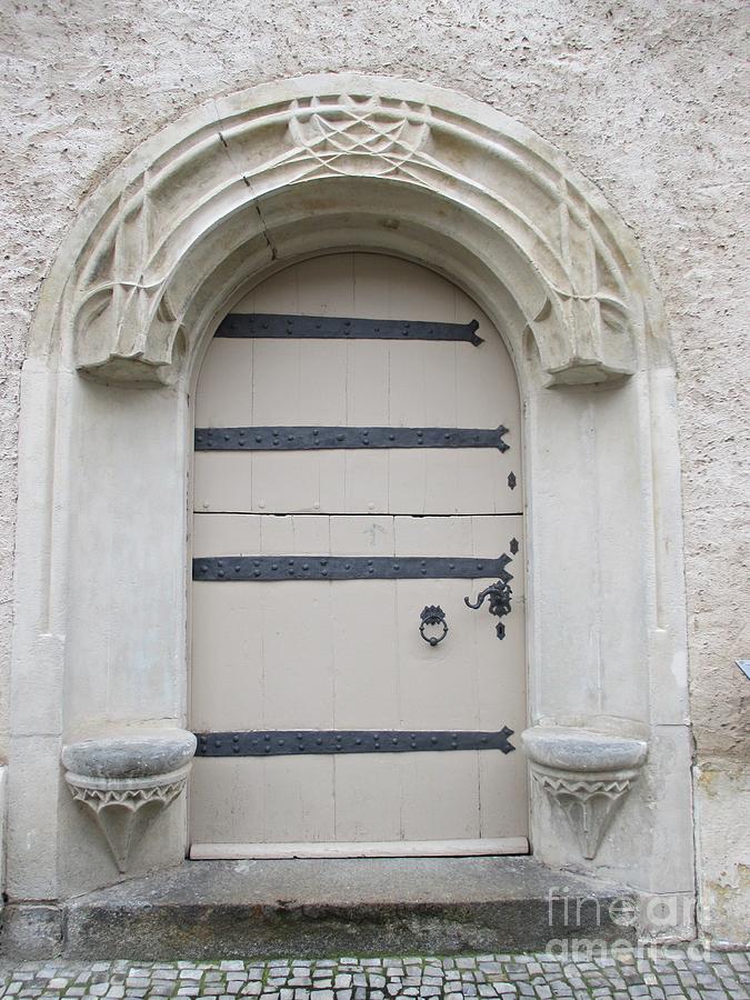 Door in Wittenberg Photograph by Chani Demuijlder