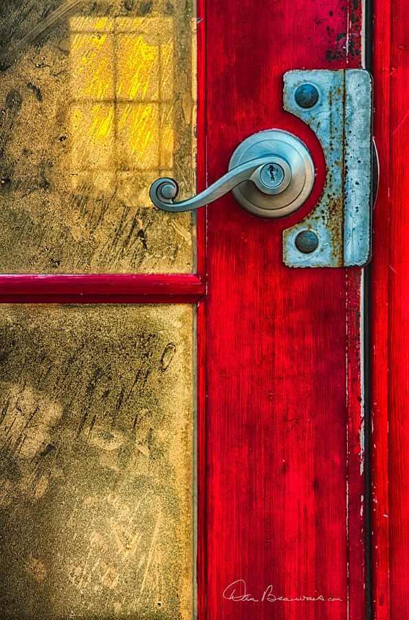 Door - Kitty Hawk Pier 7043 Photograph by Dan Beauvais