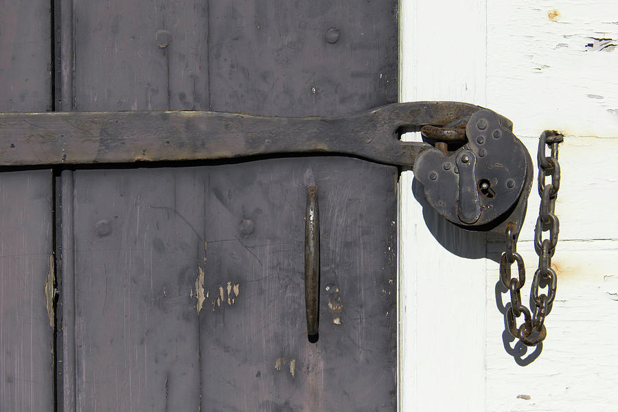 Door Lock Photograph by Teresa Mucha