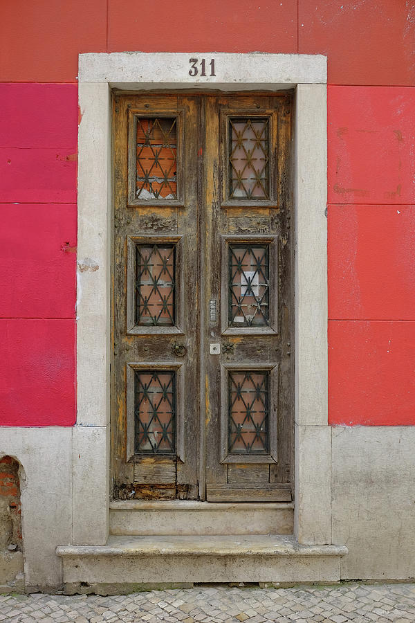Architecture Photograph - Door No 311 by Marco Oliveira