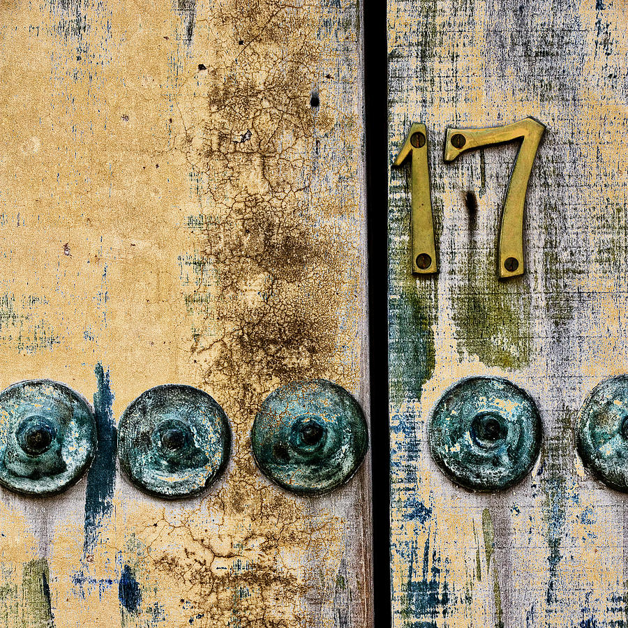 Door Photograph - Door Number 17 in Mexico by Carol Leigh