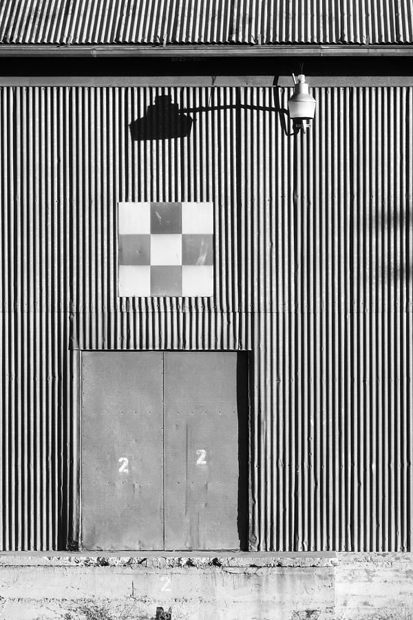 Door Number Two Black and White  - Santa Margarita, California Photograph by Darin Volpe