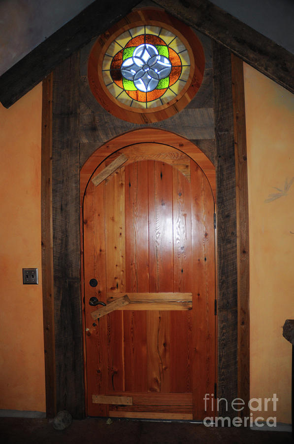 Door of the Chapel Photograph by Cindy Murphy - NightVisions