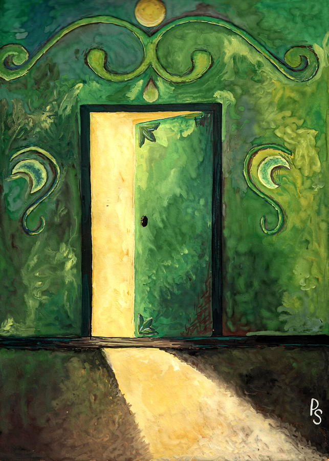 Door Painting by Polina Sorokina - Fine Art America