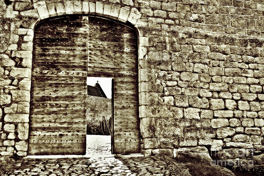 Castle Photograph - Door to Salvation by Paul Topp