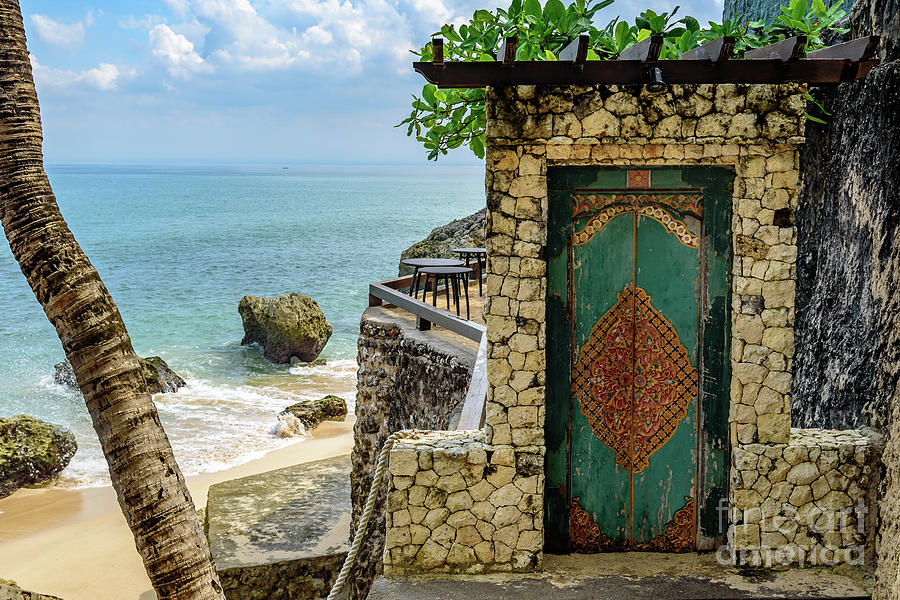 Door to the Bali Beach, Jimbaran by Global Light Photography - Nicole Leffer Door to the Bali Beach, Jimbaran by Global Light Photography - Nicole Leffer