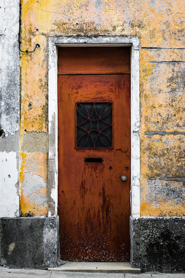 Door With No Number Photograph by Marco Oliveira