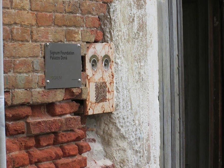 Doorbell Face Photograph by Erla Zwingle - Fine Art America