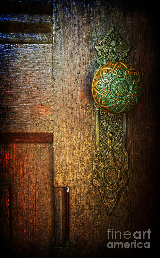 Doorknob Photograph by Debra Fedchin