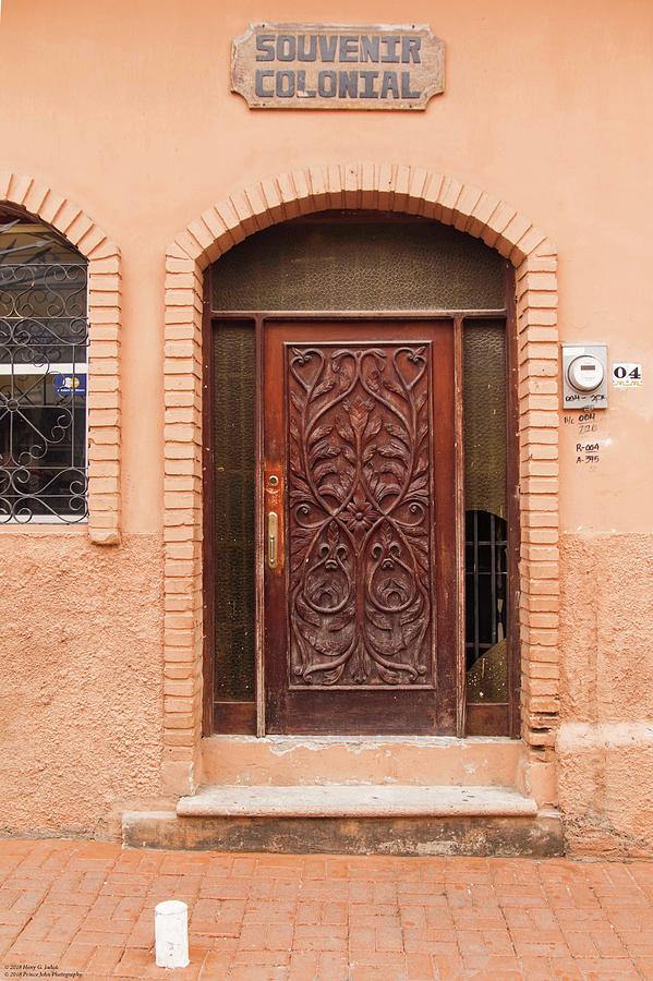 Doors And Windows Of Comayagya - 2 Photograph by Hany J