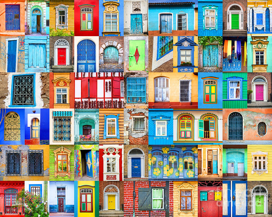 Doors And Windows Of The World Photograph