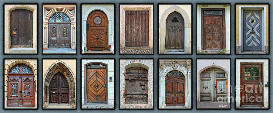 Doors Doors Doors Photograph by Jutta Maria Pusl
