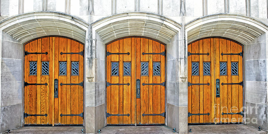 Doors Photograph by Elizabeth Winter