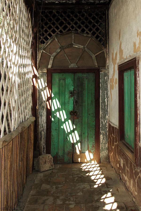 Doors In Ojojona - 4 - Close-Up Photograph by Hany J