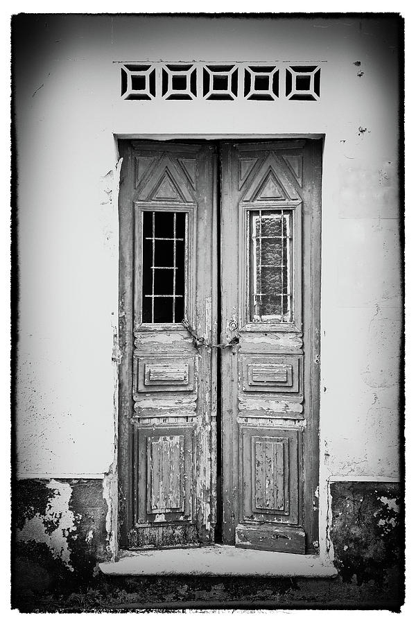 Doors Monochrome Photograph by Jeff Townsend