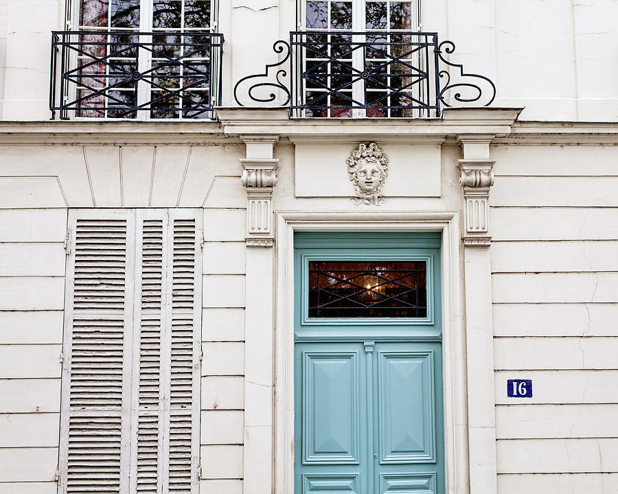 Doors NO. 16 - Paris, France Photograph by Melanie Alexandra Price