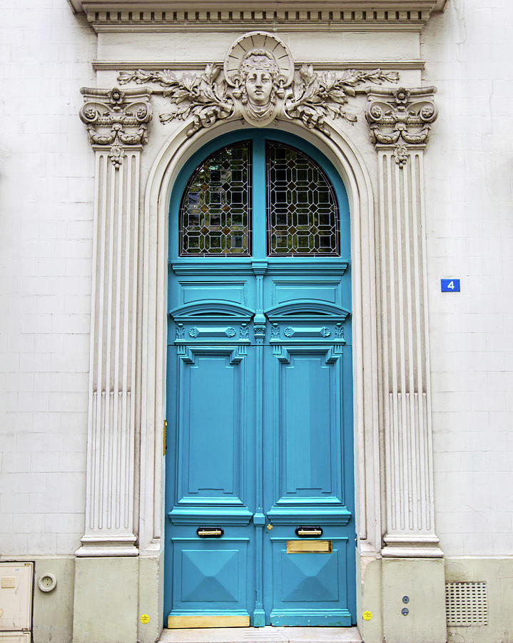 Doors NO. 4 - Paris, France Photograph by Melanie Alexandra Price