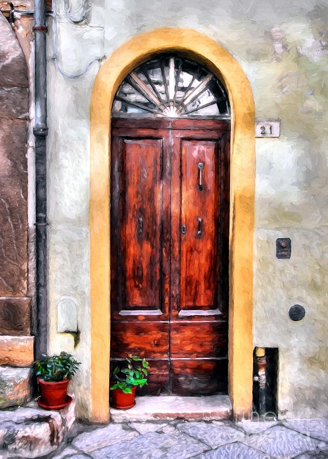 Doors Of Italy Photograph by Mel Steinhauer