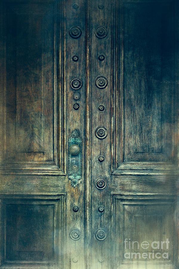 Doors Old Beautiful Vintage Photograph by Ella Kaye Dickey