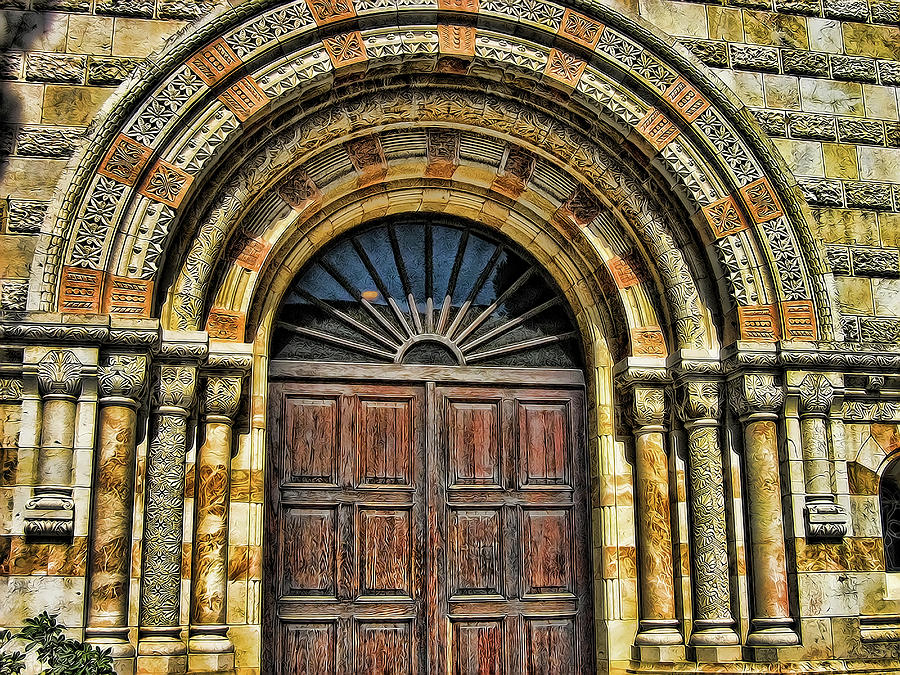 Doors to Holiness Photograph by Douglas Barnard