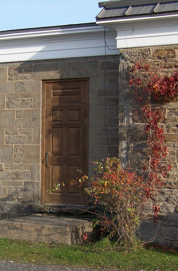 Doorway at the Stone House - Photograph Photograph by Jackie Mueller-Jones
