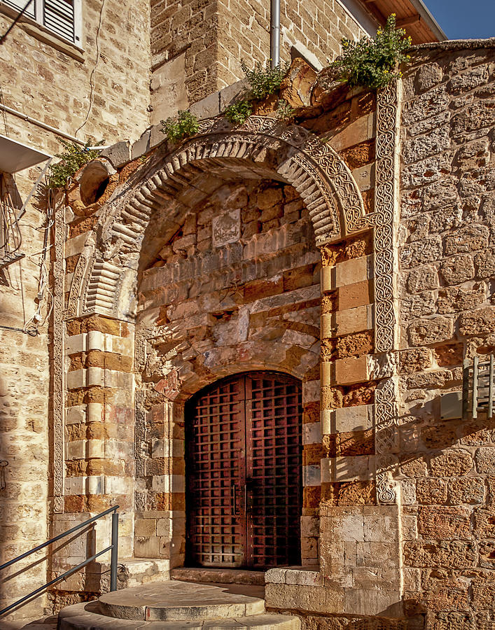 Doorway In Akko Photograph by Endre Balogh