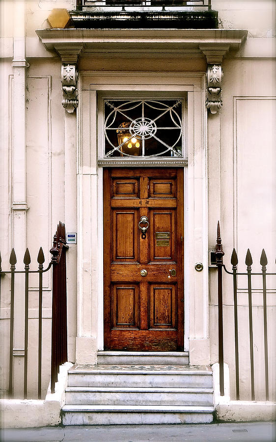Doorway On Albemarle Street Photograph by Ira Shander