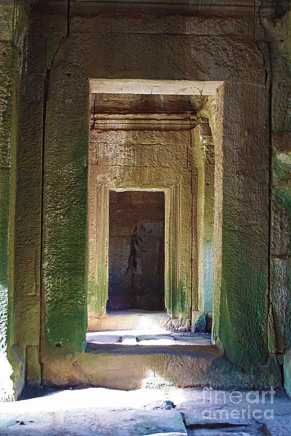 Doorways Angkor Photograph