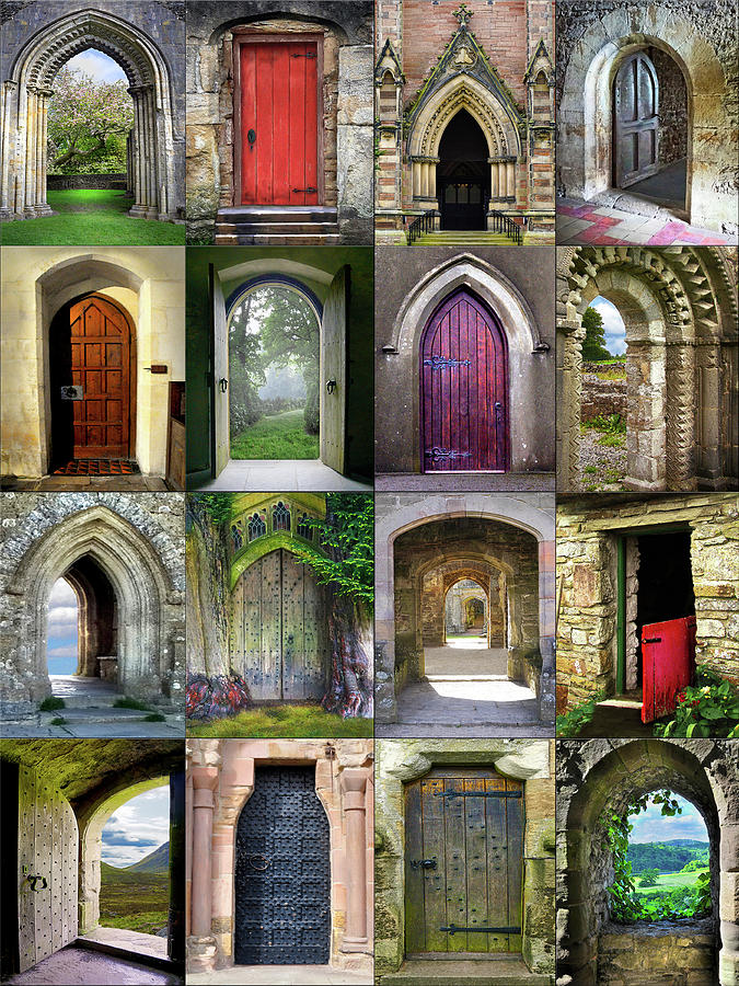 Doorways To The Past Digital Art by Vicki Lea Eggen