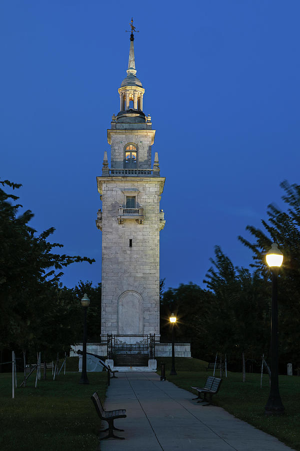Dorchester Heights Monument at Thomas Park in South Boston Photograph by Juergen Roth