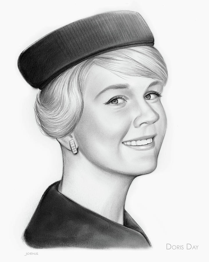 Doris Day Drawing