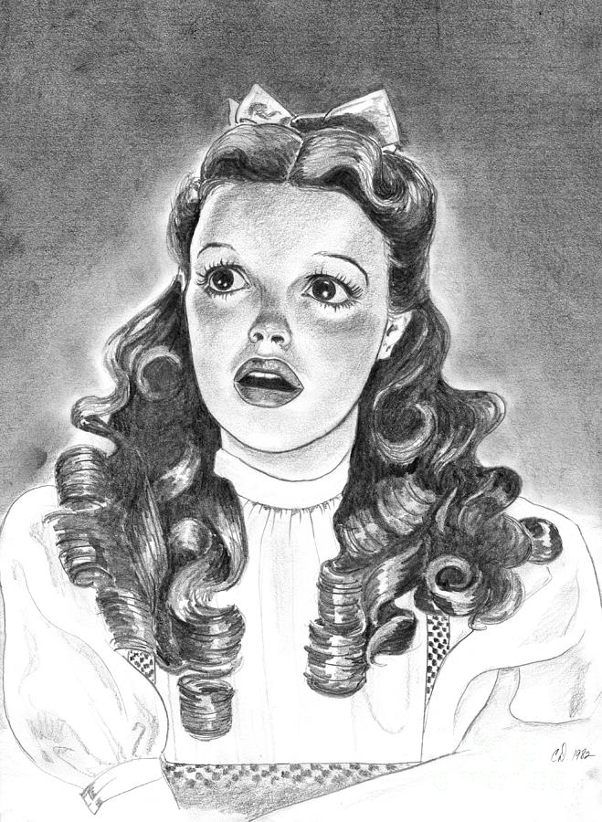 wizard of oz dorothy drawing