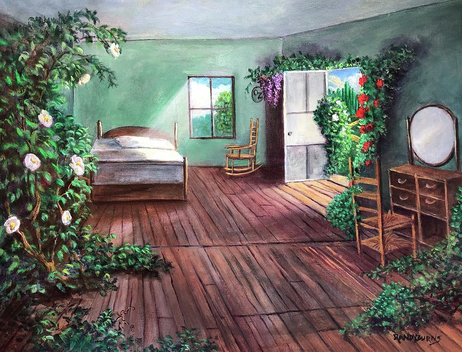 Dorothys House After the Passage of Time Painting by Rand Burns
