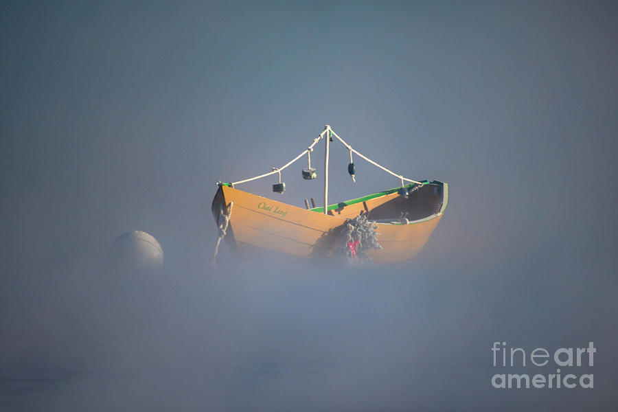 Dory in the Mist Photograph by Benjamin Williamson
