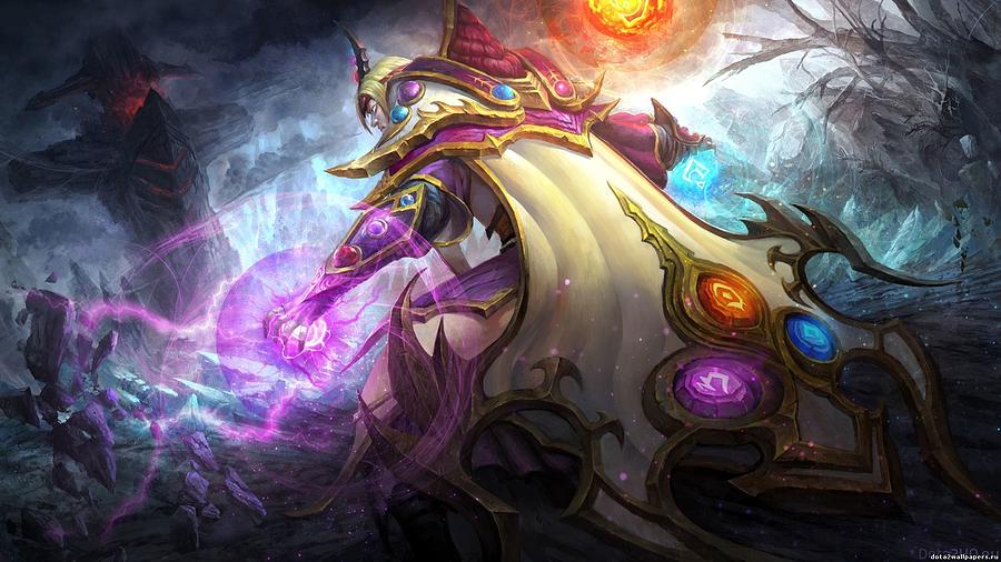 Dota 2 Carl Invoker Art Magician Cloak 101165 1920x1080