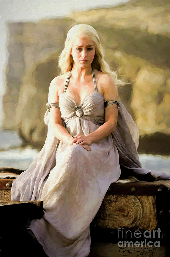 Dothraki Wedding Day Painting by Eva Sawyer