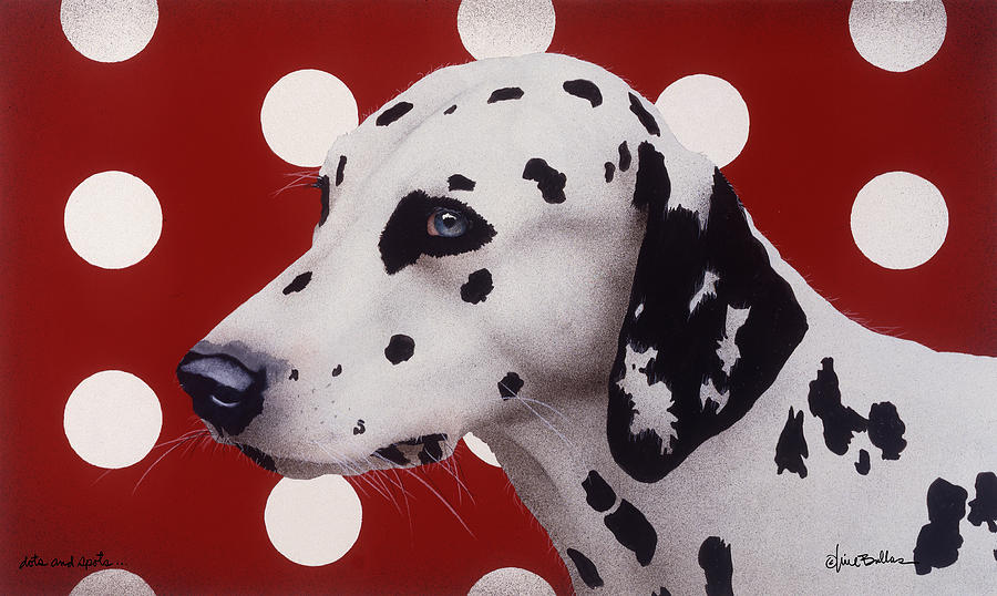 Dots and Spots... Painting by Will Bullas