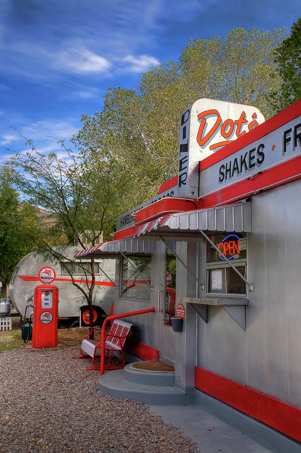 Dots Diner in Bisbee Photograph by Charlene Mitchell