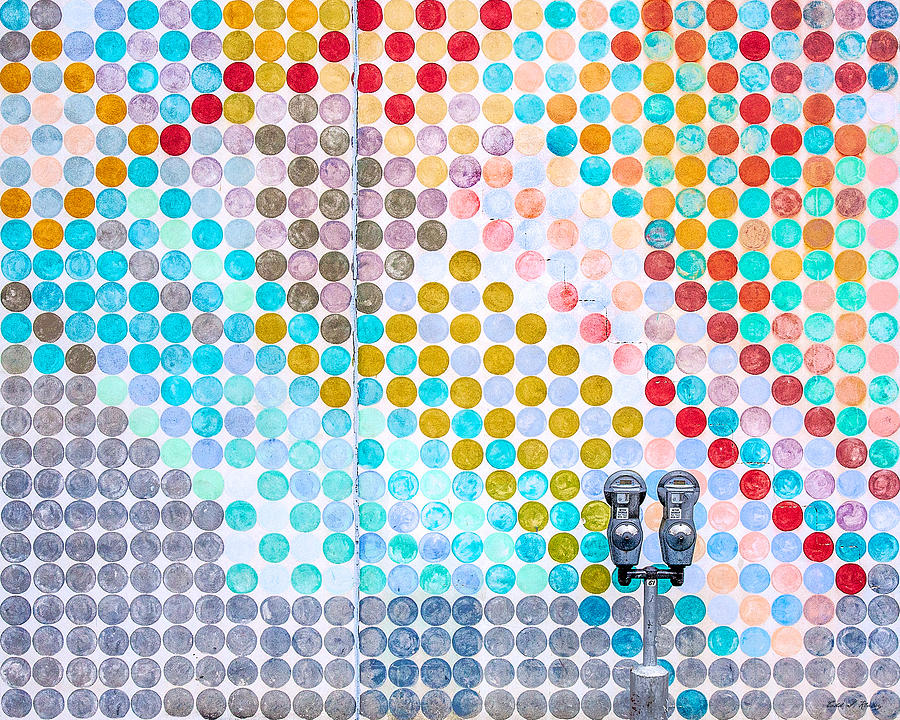 Madison Photograph - Dots, Many Colored Dots by Todd Klassy