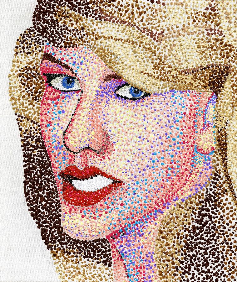 Taylor Swift Painting - Dotted by Andrew Fisher