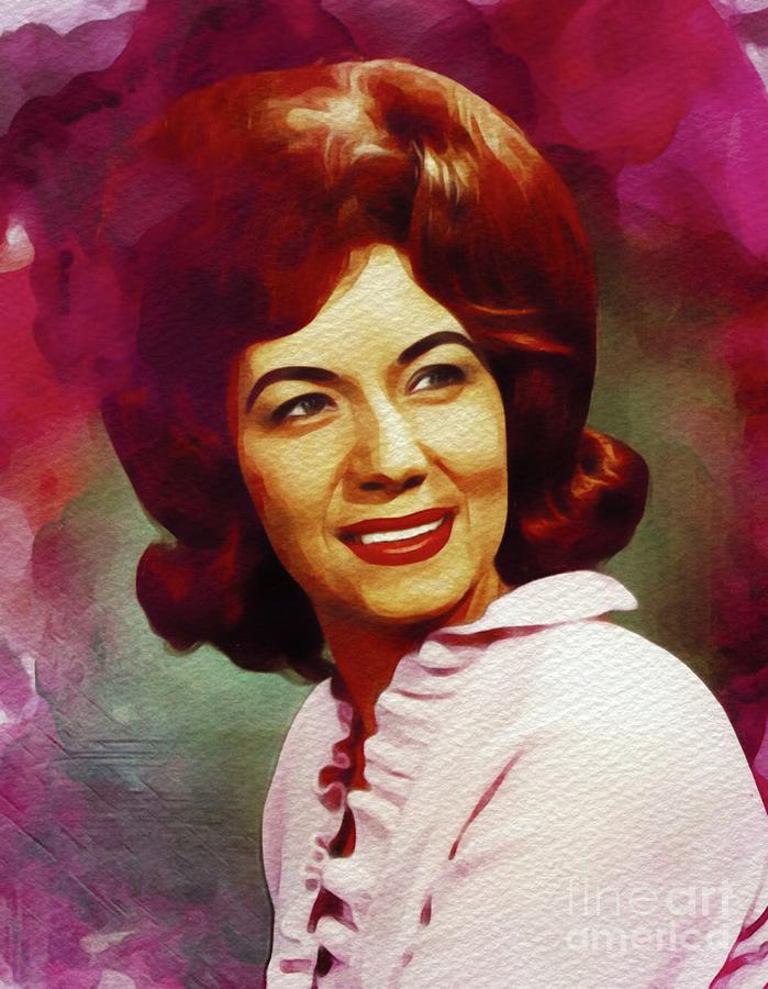 Dotty West, Country Music Legend Painting